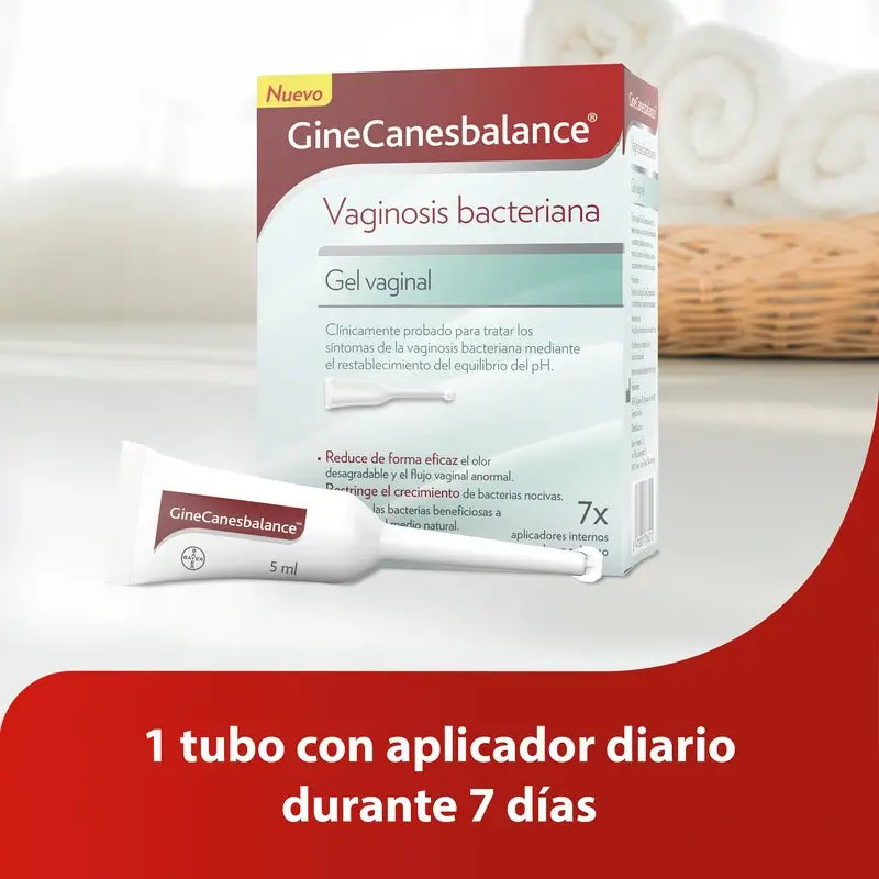Gynecanes GineCanesbalance Antibacterial Vaginal Gel, 7 Applicators