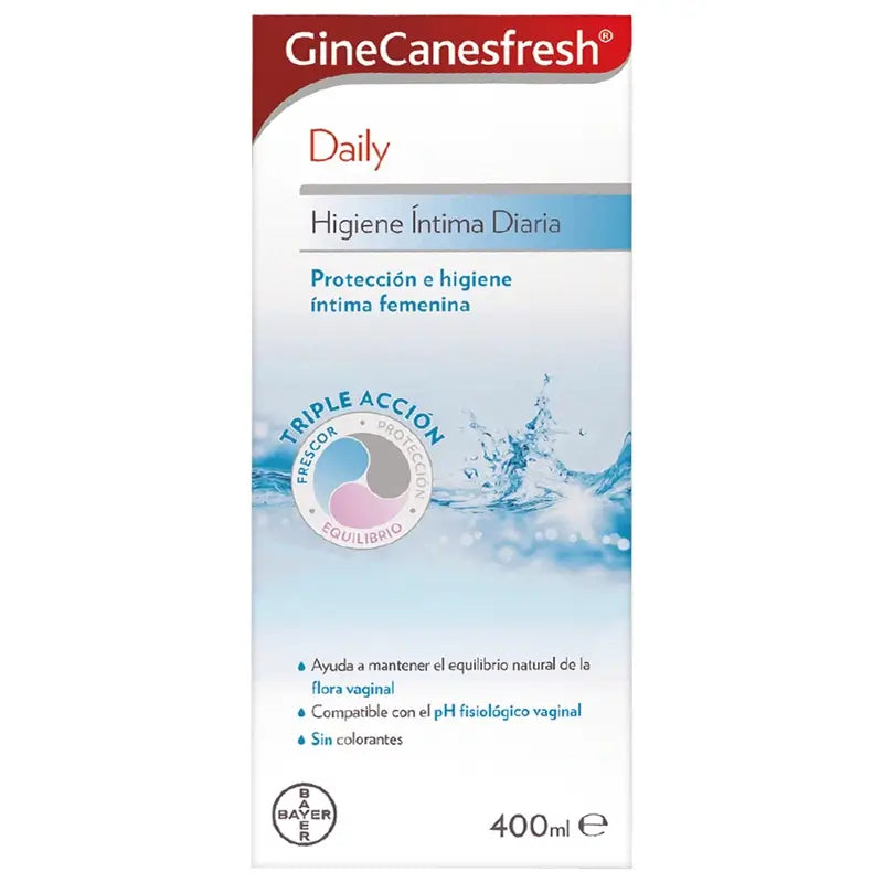 Ginescanes GineCanesfresh Daily Intimate Hygiene Gel, 400 ml