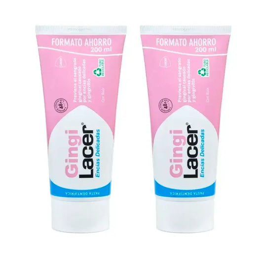 Gingilacer Duplo Toothpaste, 2 x 200 Ml