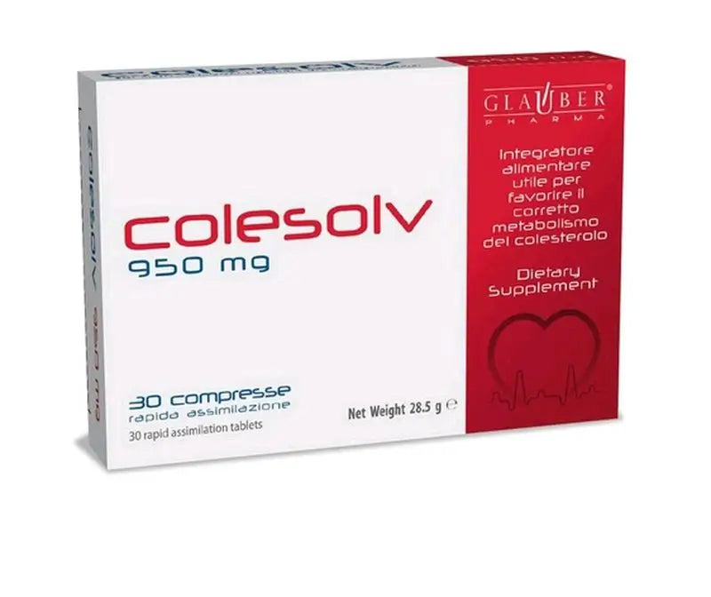 Glauber Gl Colesolv, 30 Tablets