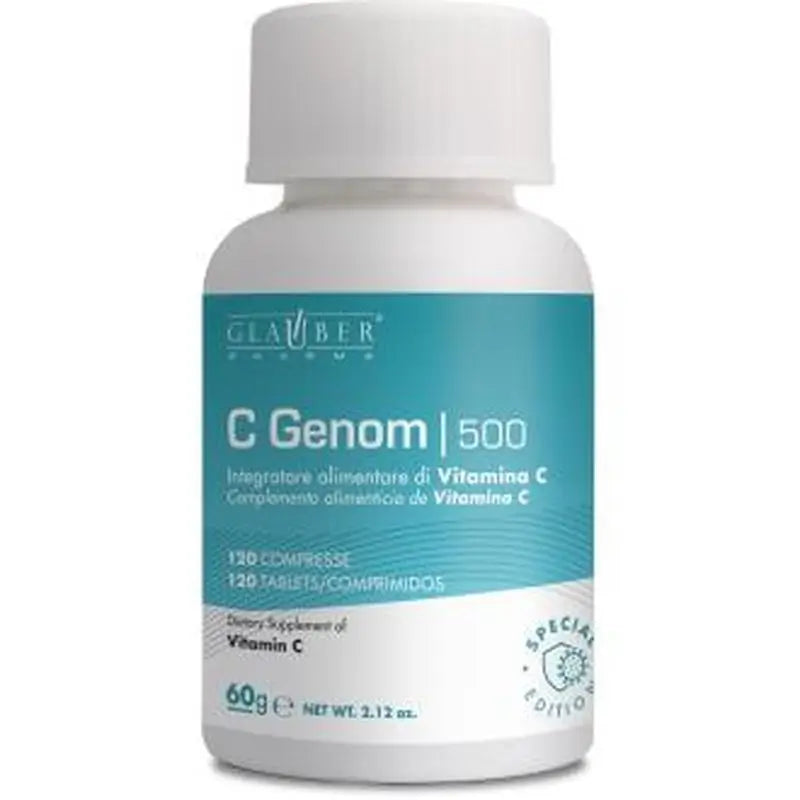 Glauber Pharma C-Genom 500 120 Tablets
