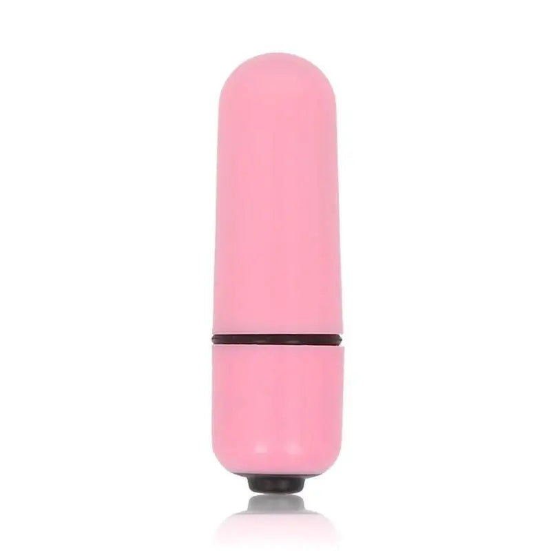 Glossy Small Pink Vibrating Bullet