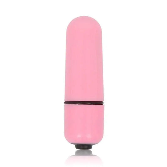 Glossy Small Pink Vibrating Bullet