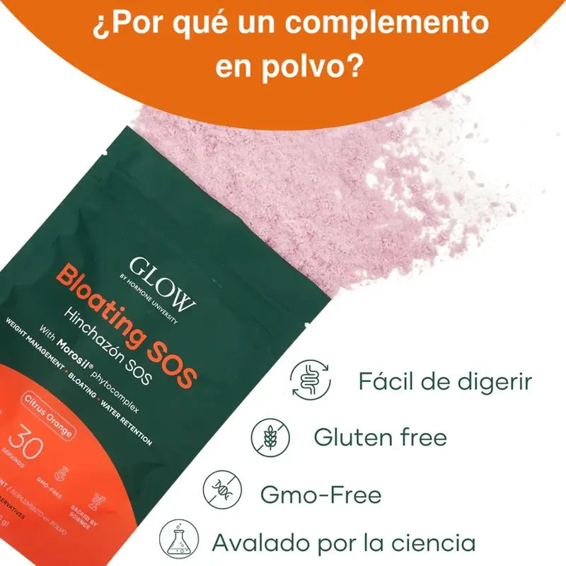 Glow Bloating SOS Abdominal Bloating, 120 gr