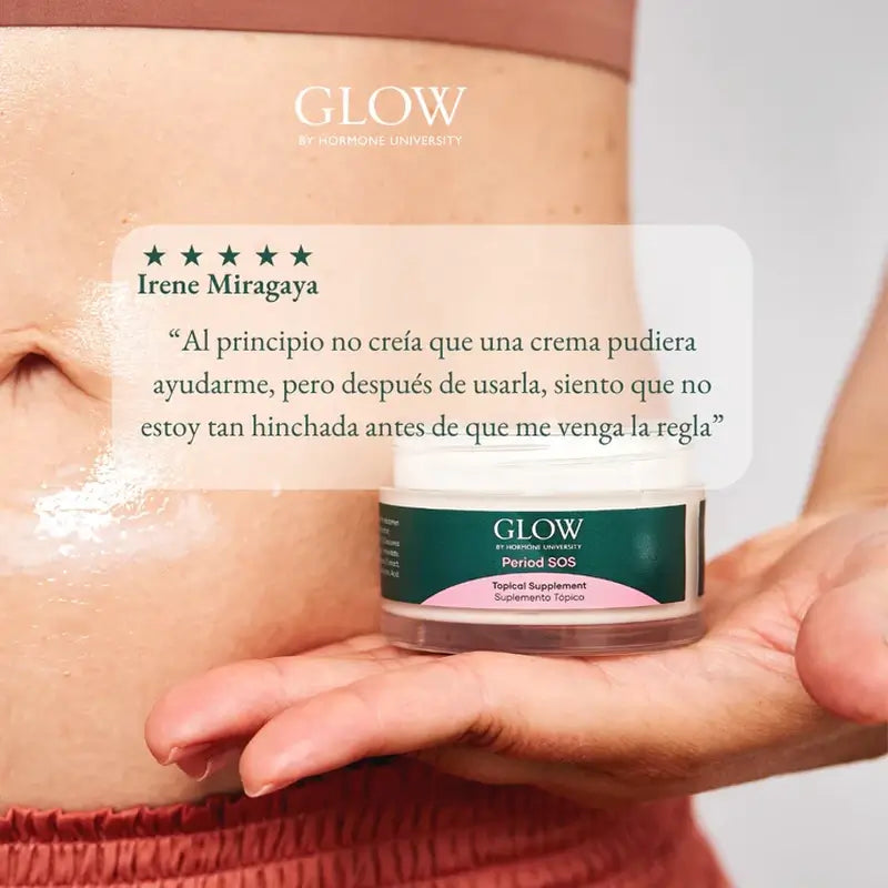 Glow Botanical Body Cream Period Sos , 50 ml