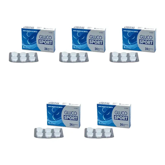 Glucosport Tablets 2.5g, 5 x 24 tablets