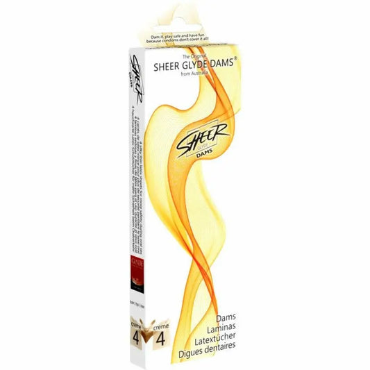Glyde Sheer Latex Laminates Oral Sex Vanilla