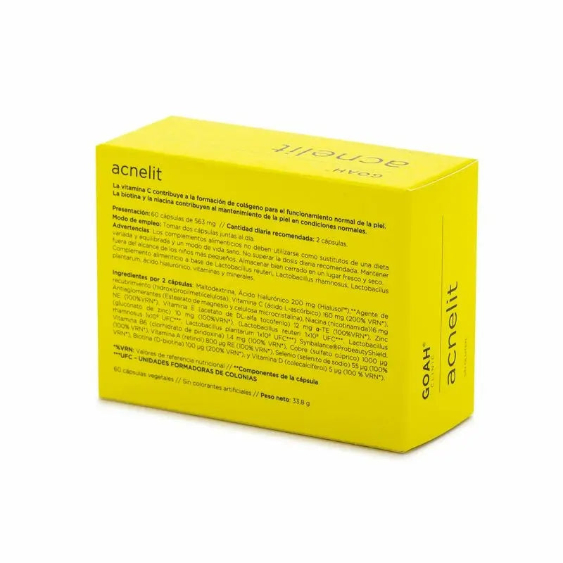 Goah Clinic Acnelit, 60 Capsules
