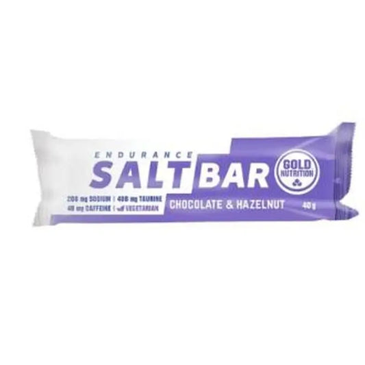 Gold Nutrition Endurance Salt Bar Choco-Hazelnut 15Ud.
