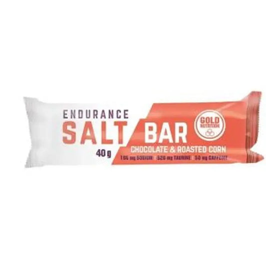 Gold Nutrition Endurance Salt Bar Choco-Maiz Toasted 15pcs.
