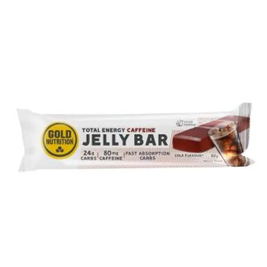 Gold Nutrition Jelly Bar Total Energy Caffeine Cola 15Pcs.