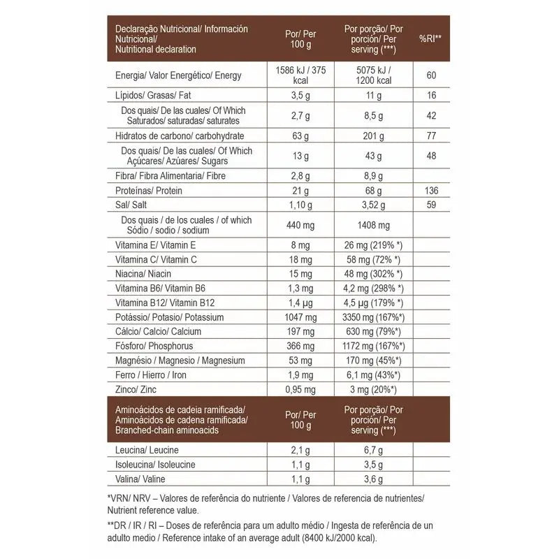 Gold Nutrition Supreme Gainers Chocolate 3Kg.