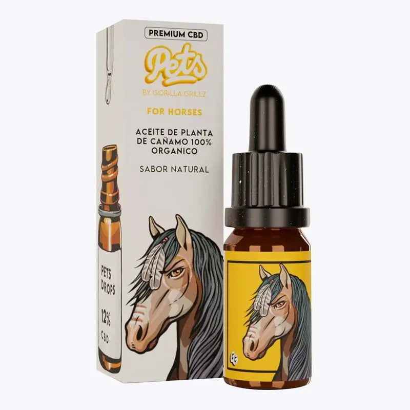 Gorilla Grillz Cbd Oil 12% For Horses , 10 ml