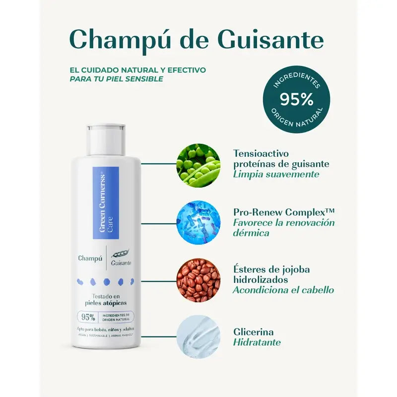 Green Cornerss Pea Shampoo, 300ml