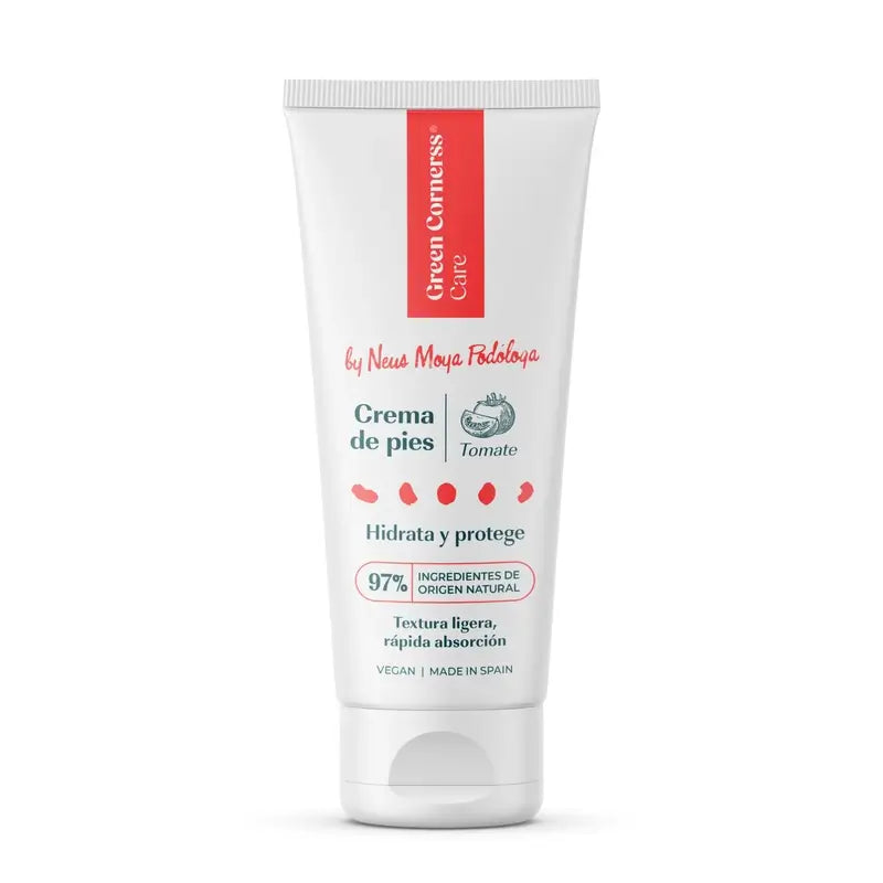 Green Cornerss Tomato Foot Cream, 75 ml