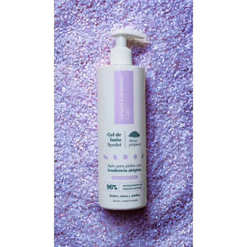 Green Cornerss Purple Rice Bath Gel, 400 ml