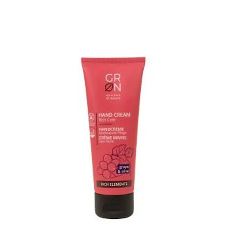 Grn Hand Cream Grape Seed & Olive Oil 75Ml.