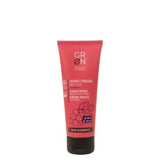 Grn Hand Cream Grape Seed & Olive Oil 75Ml.