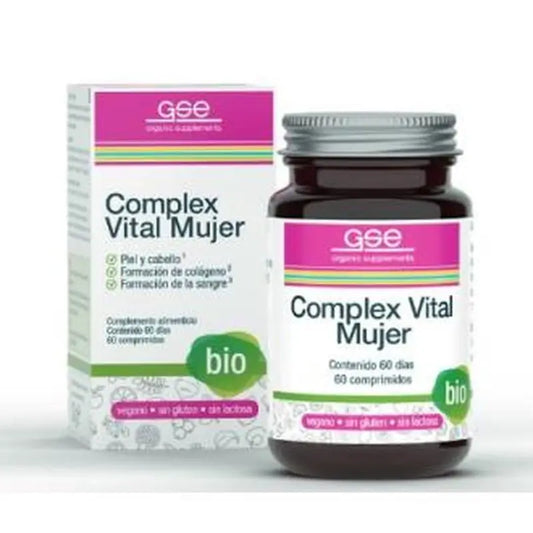Gse Complex Vital Women 60 Tablets Bio Vegan