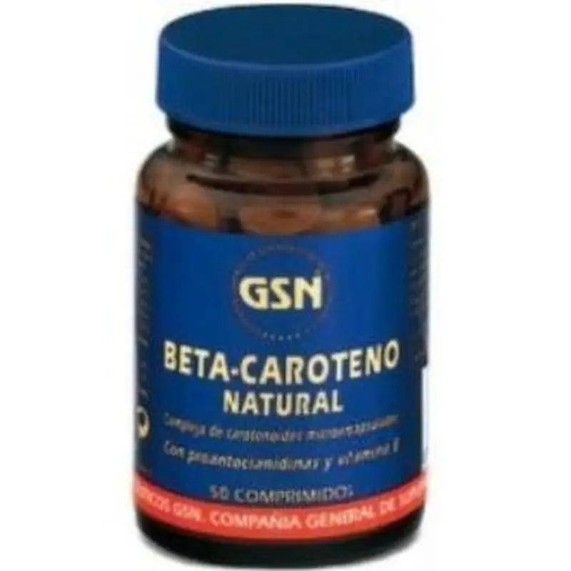 Gsn Beta-carotene Natural 50 Tablets