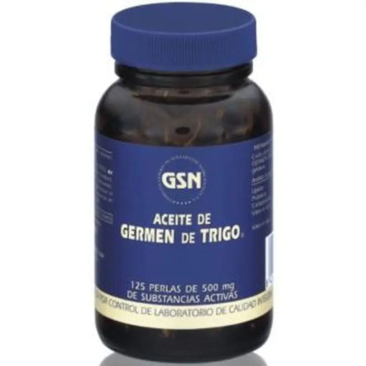 Gsn Wheat Germ 125Small Pearls 500 Mg.