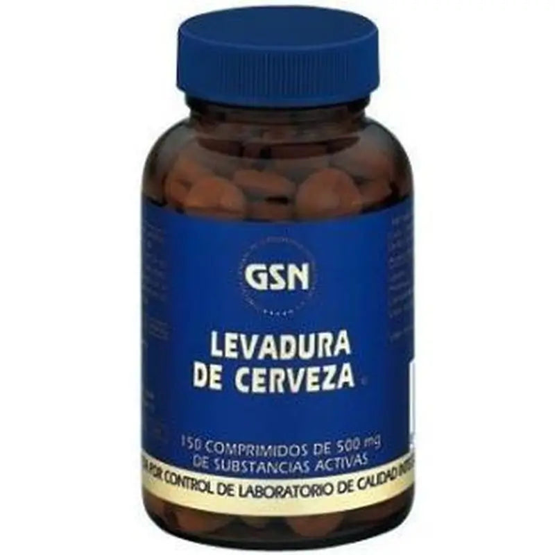 Gsn Brewer's Yeast 150 Tablets 500 Mg.