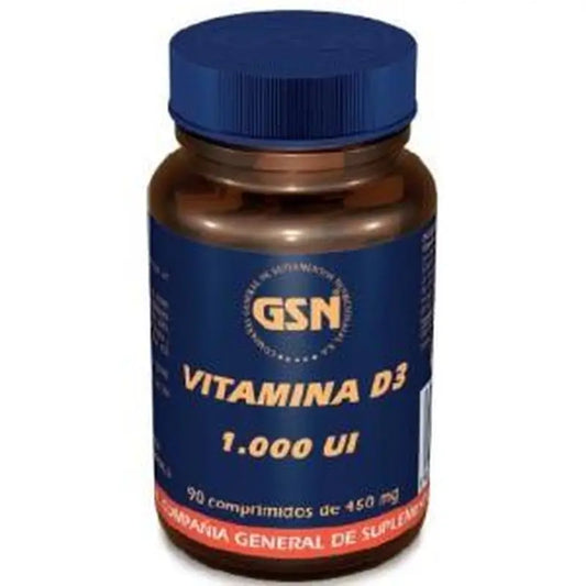Gsn Vitamin D3 1000Ui 90 Tablets