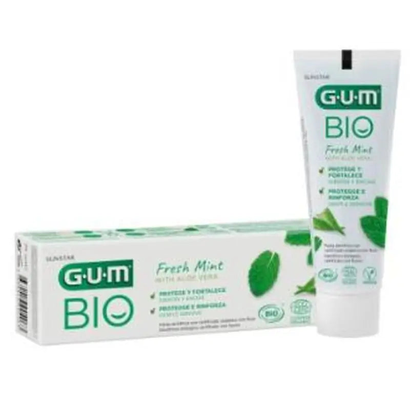 Gum Bio Toothpaste Gel 75Ml Peppermint