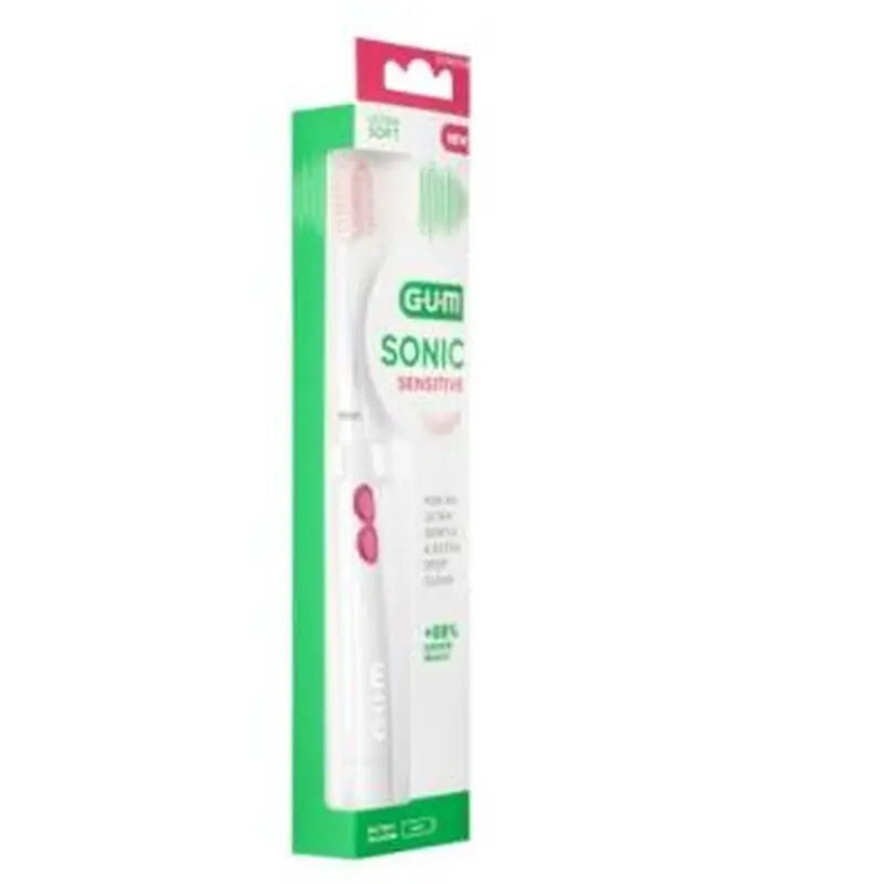 Gum Elec Sonic Sensitive Brush Batteries 1 pc.