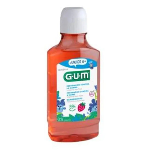 Gum Mouthwash Junior +6 Years Strawberry 300Ml