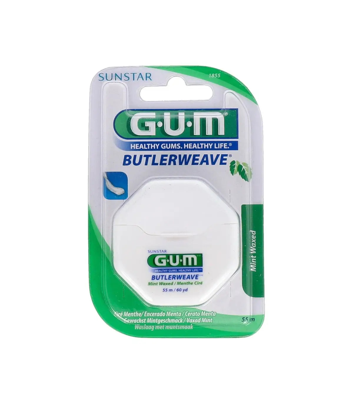 Gum Dental Floss Menthol Wax 1855