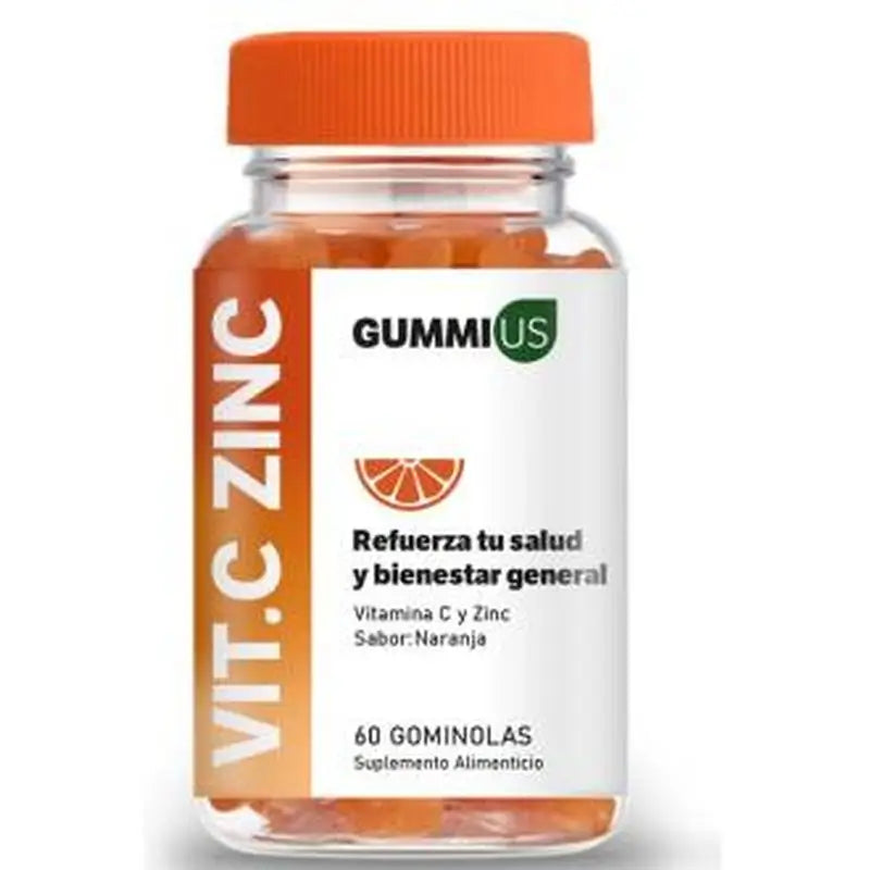 Gummius Gummius Vitamin C + Zinc 60Gummies