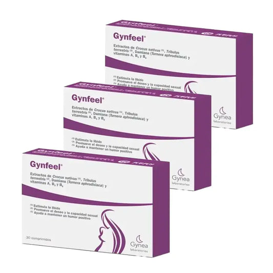 Gynfeel, Pack 3 x 30 Tablets