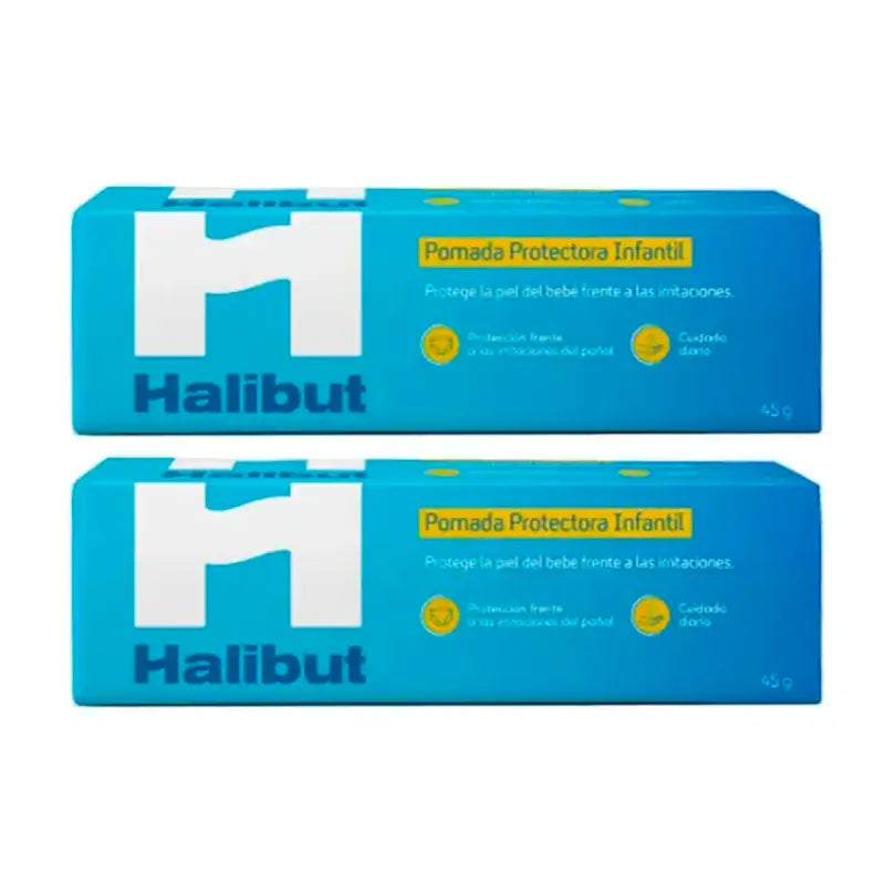 Halibut Dermoh Protective Nappy Ointment, Pack 2 x 45 gr