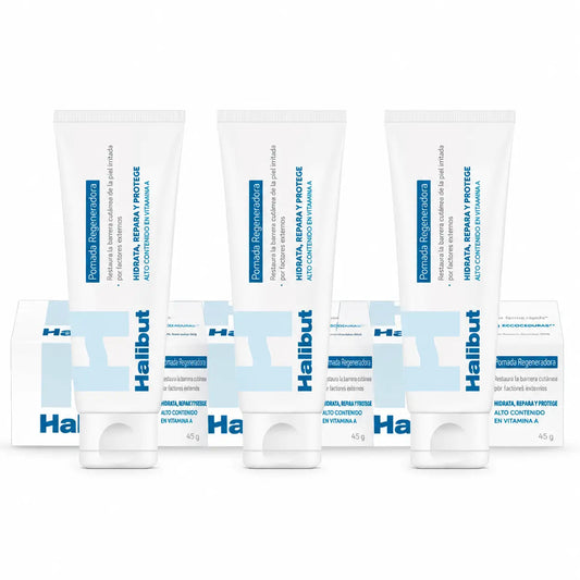Halibut Regenerating Ointment for Adults, 45 g, pack of 3