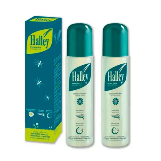 Halley Insect Repellent, Pack 2 x 250 ml