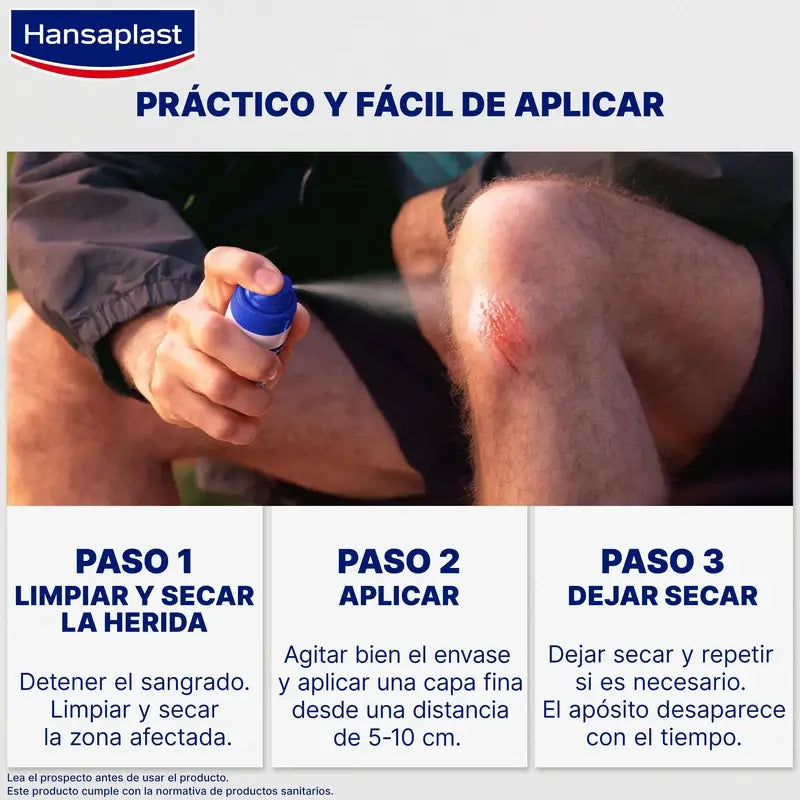 Hansaplast Second Skin Protection Spray Dressing , 40 applications