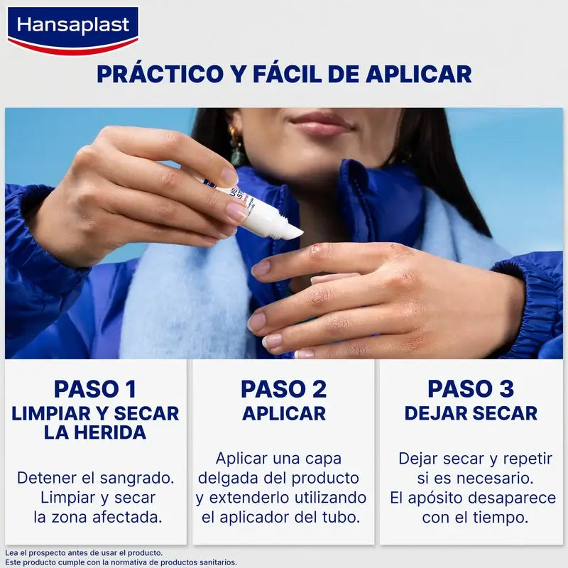 Hansaplast Second Skin Protection Concentrated Liquid Dressing , 60 applications