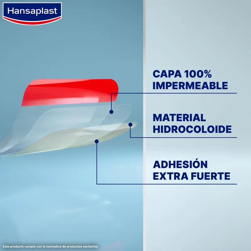 Hansaplast Second Skin Protection Regular, 6 pcs.