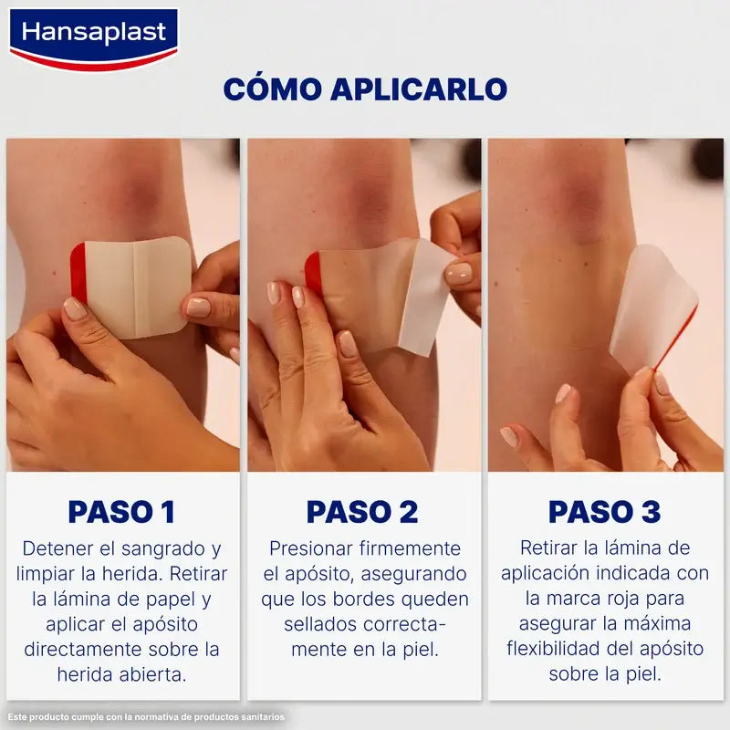 Hansaplast Second Skin Protection Xl, 3 units