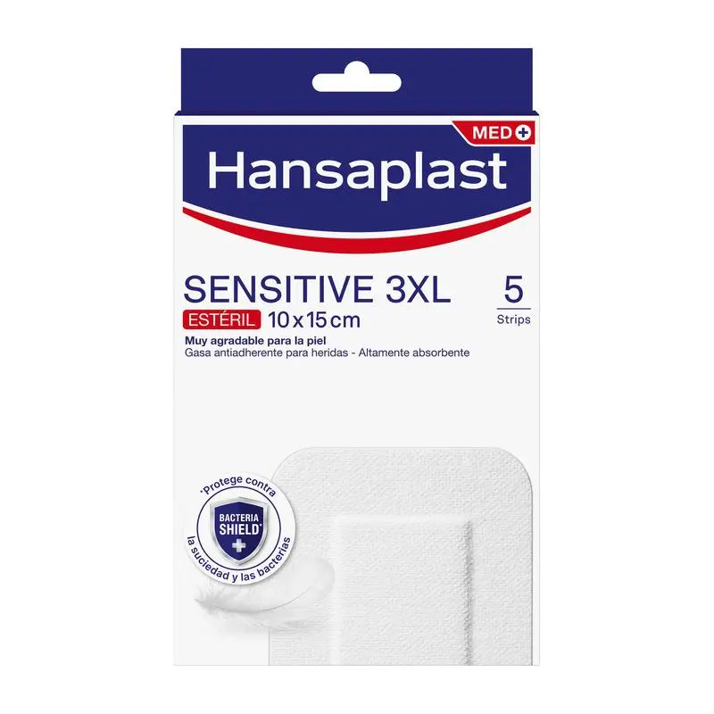 Hansaplast Sensitive 3Xl, 5 plasters