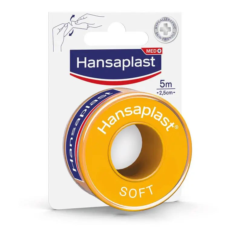 Hansaplast Soft Soft Tape 5 M X 2,5 Cm , 1 unit
