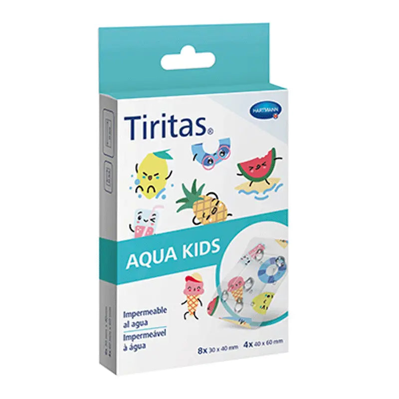 Aqua Kids Band-Aids Assortment 2 Sizes 12 pcs.