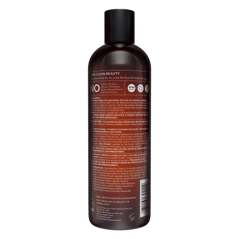 Hask Curl Care Perfect Curls Shampoo , 355 ml