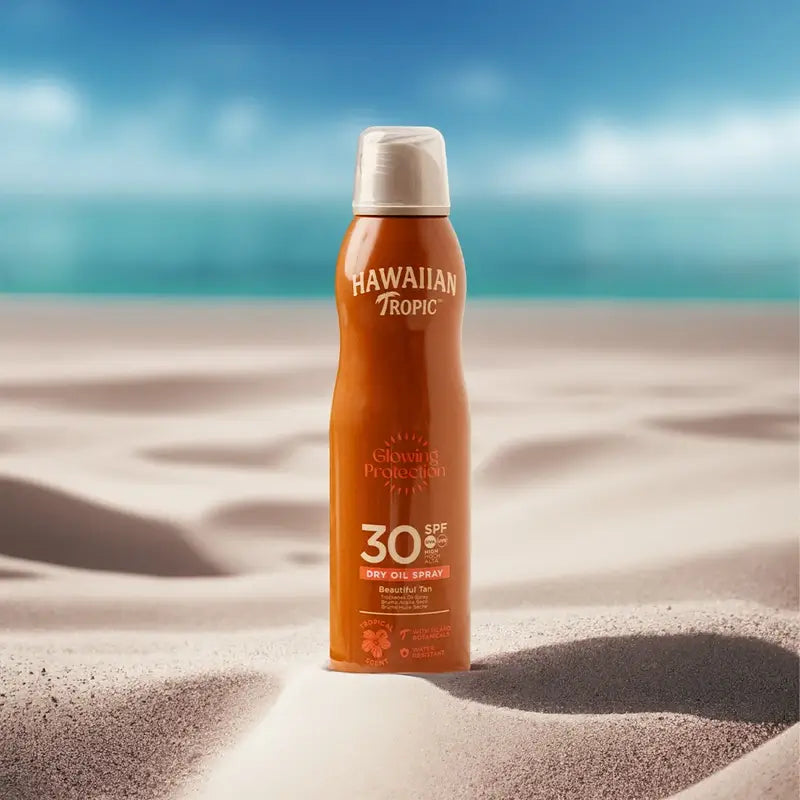 Hawaiian Tropic Ht Glowing Mist Oil Spf30, 180Ml
