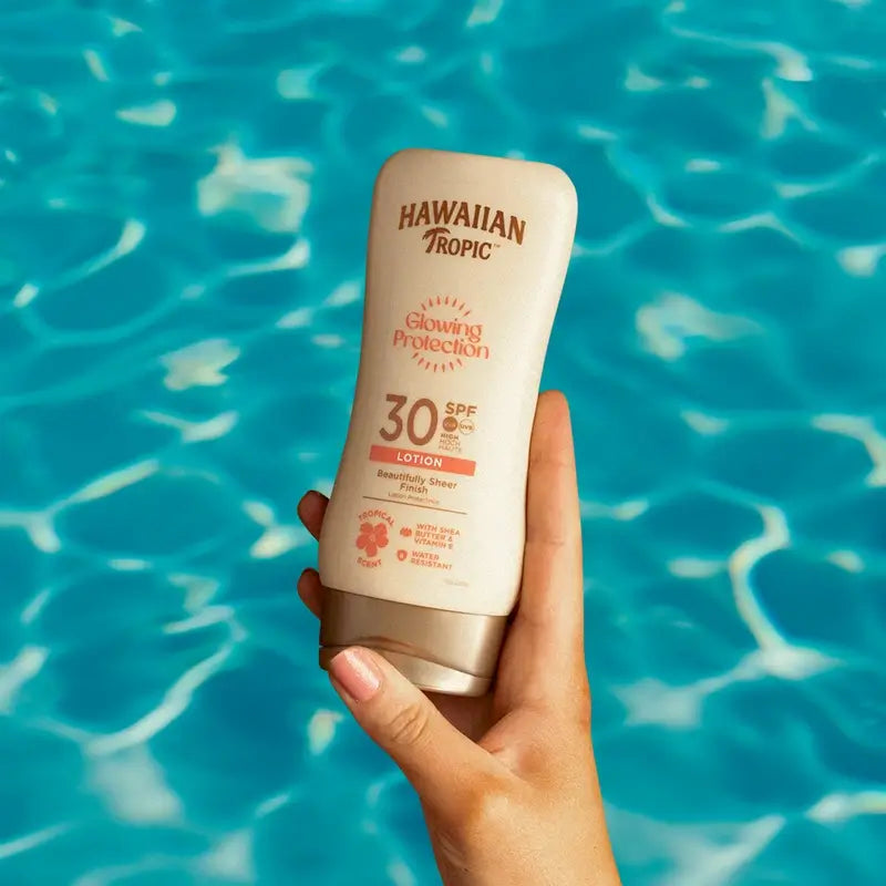 Hawaiian Tropic Ht Glowing Protection Spf30, 180Ml