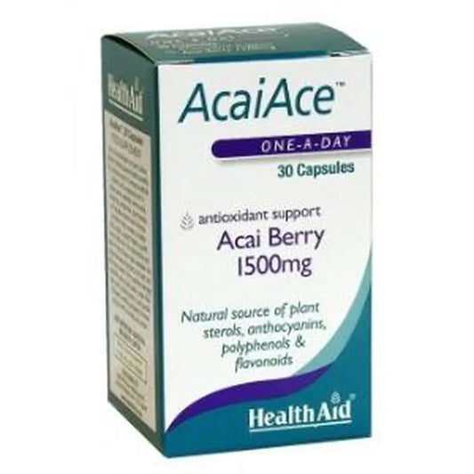 Health Aid Acaiace Acai Berry 30Chap.