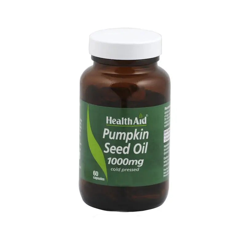 Health Aid Pumpkin Seed Oil 60Comp.