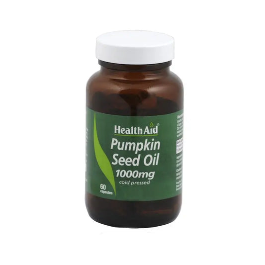 Health Aid Pumpkin Seed Oil 60Comp.