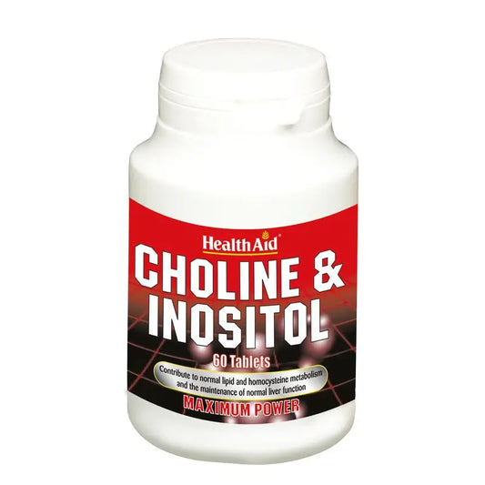 Health Aid Choline/Inositol 250/250Mg. 60Comp.